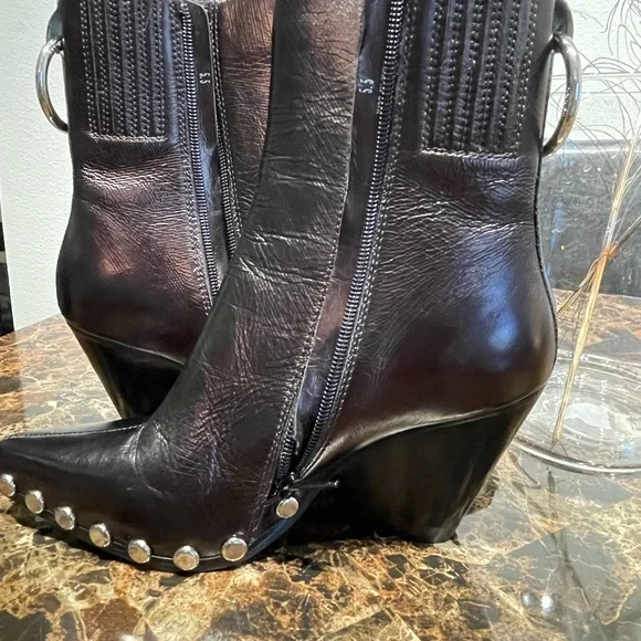 Jeffery Campbell Walton-STR Women’s Boots New Size 5.5 - Picture 4 of 9